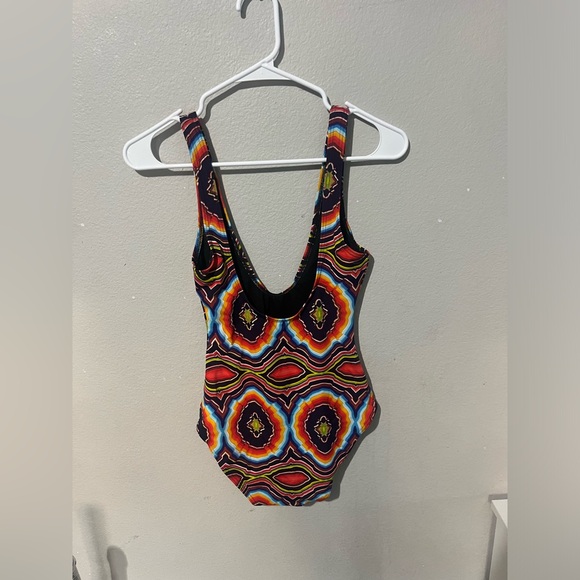 NEW Yes Master Black One Piece Swim Bathing Suit Size M - Picture 3 of 3